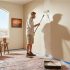 Residential painting services team preparing walls in Arizona home